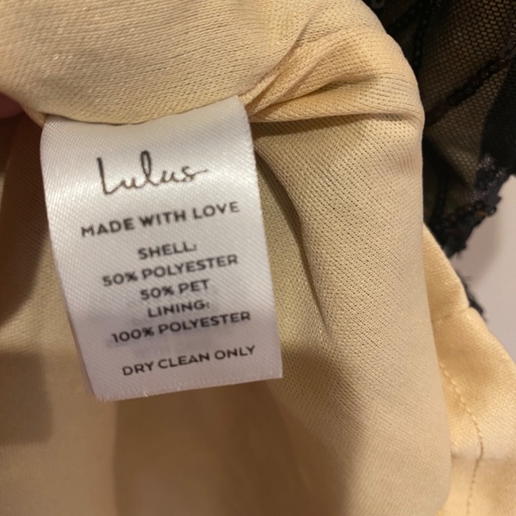 Lulu’s sequin black bodycon dress - Picture 4 of 5